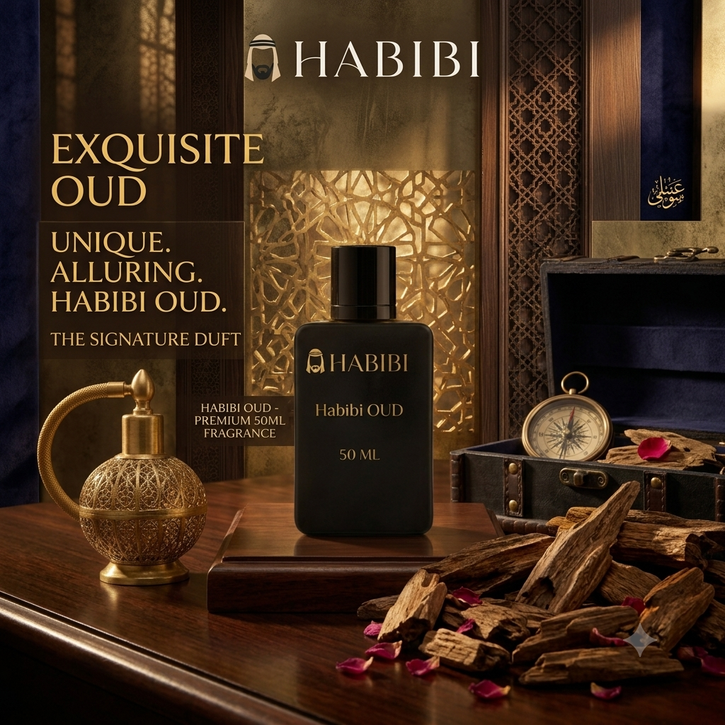 OHabibi Oud Perfume Black
