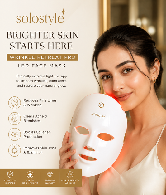 Solostyle Wrinkle Retreat Pro LED Face Mask